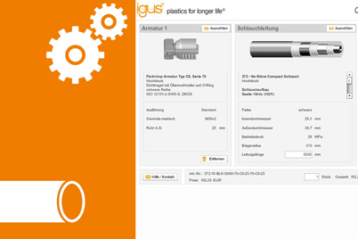 Configurador para mangueiras